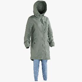 Women's Jeans Down Coat 3D model